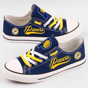 Indiana Pacers NBA Basketball 1 Gift For Fans Low Top Custom Canvas Shoes