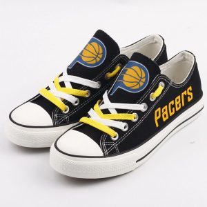 Indiana Pacers NBA Basketball 2 Gift For Fans Low Top Custom Canvas Shoes