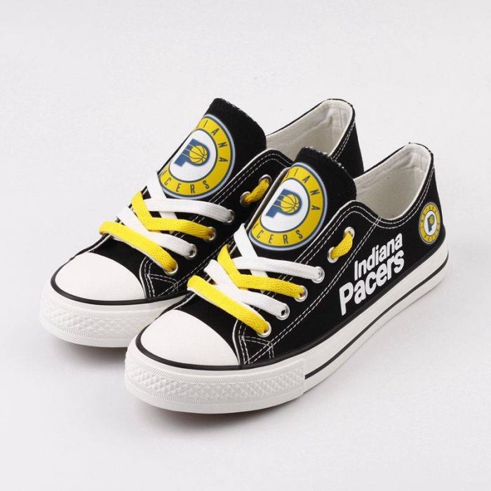 Indiana Pacers NBA Basketball 3 Gift For Fans Low Top Custom Canvas Shoes