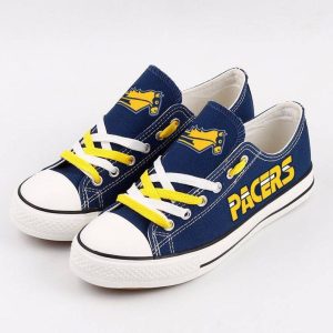 Indiana Pacers NBA Basketball Gift For Fans Low Top Custom Canvas Shoes