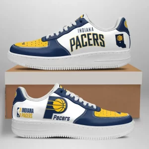 Indiana Pacers Nike Air Force Shoes Unique Football Custom Sneakers