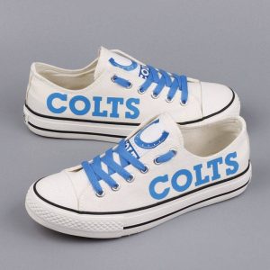 Indianapolis Colts NFL Football 1 Gift For Fans Low Top Custom Canvas Shoes