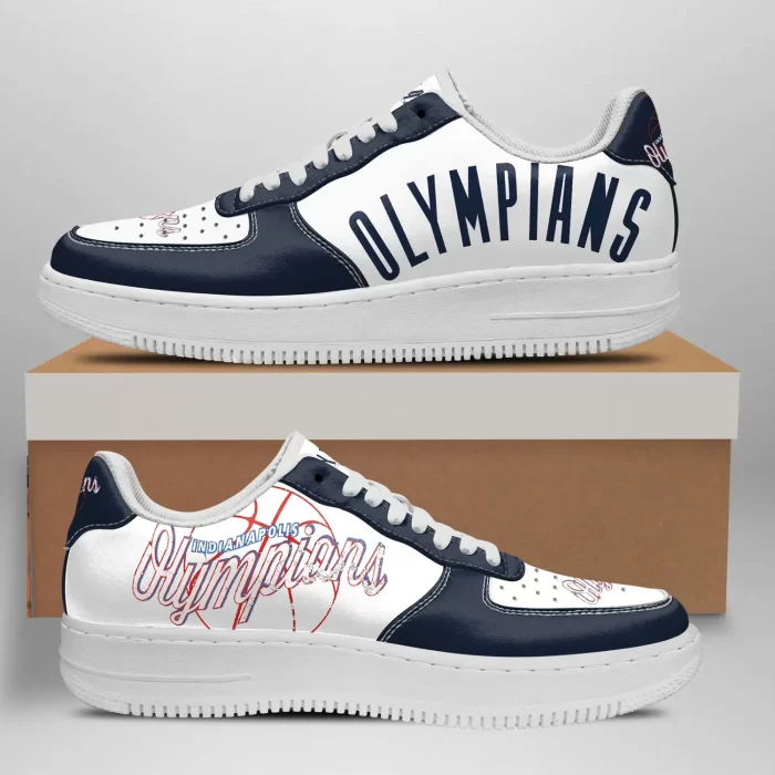 Indianapolis Olympians Nike Air Force Shoes Unique Basketball Custom Sneakers