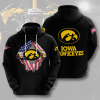 Iowa Hawkeyes 3D Hoodie