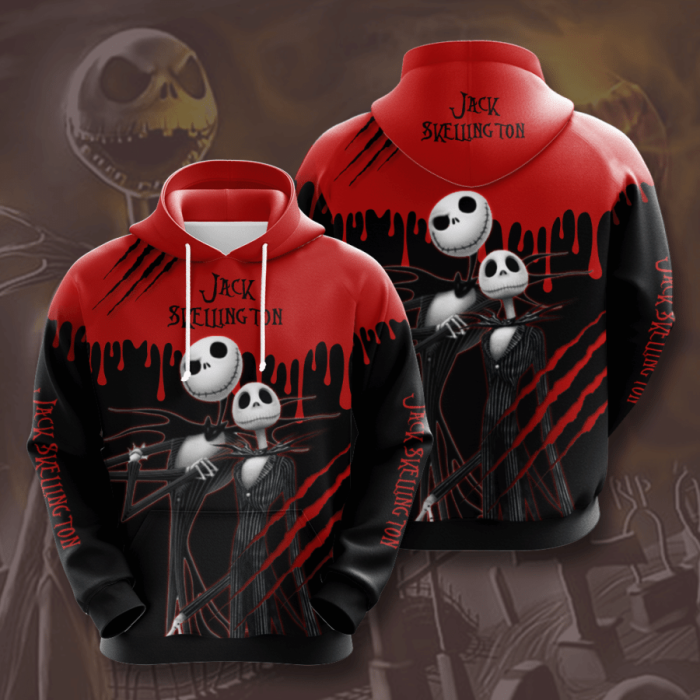 Jack Skellington 3D Hoodie