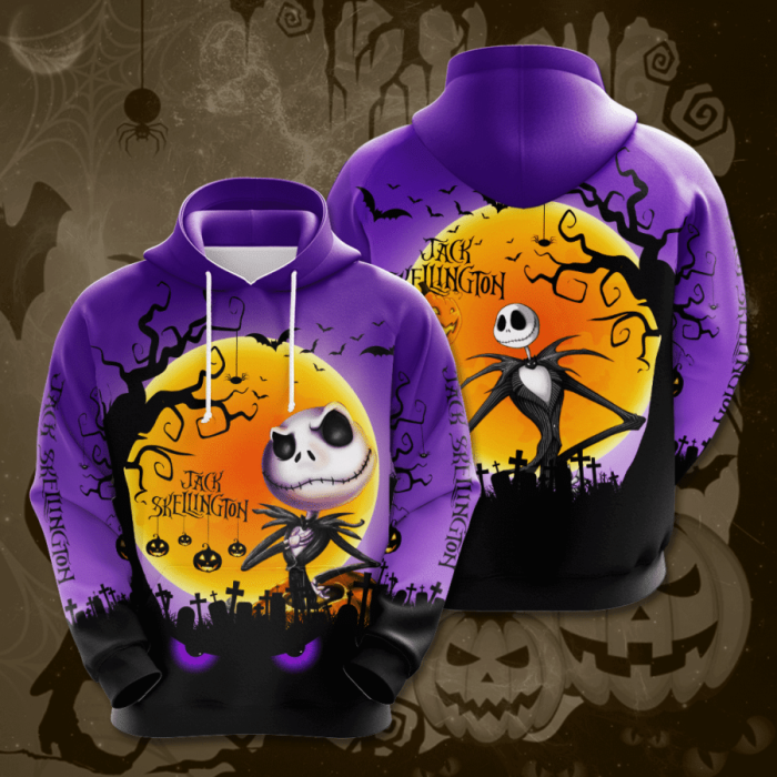 Jack Skellington 3D Hoodie