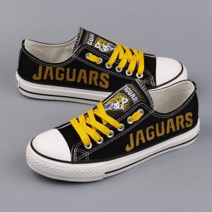Jacksonville Jaguars NFL Football Gift For Fans Low Top Custom Canvas Shoes