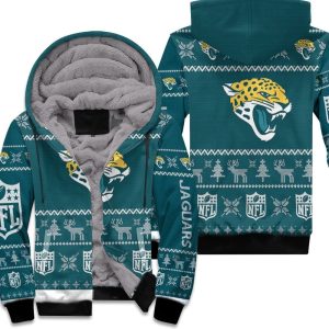 Jacksonville Jaguars Nfl Ugly Sweatshirt Christmas 3D Unisex Fleece Hoodie