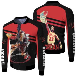 Jordan 23 Chicago Bulls Fleece Bomber Jacket