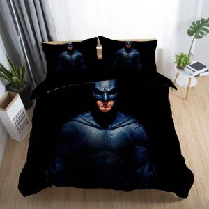 Justice League Wonder Woman Superman Batman The Flash Aquaman #28 Duvet Cover Pillowcase Bedding Set Home Decor