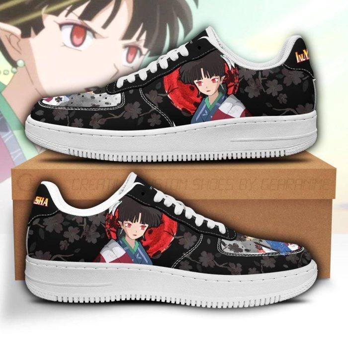 Kagura Nike Air Force Shoes Unique Inuyasha Anime Custom Sneakers