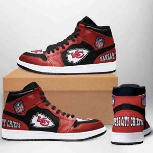 Kansas City Chiefs 2 NFL Football Air Jordan 1 Sport Custom Sneakers