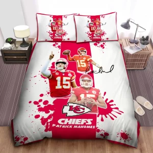 Kansas City Chiefs 3D Duvet Cover Pillowcase Bedding Set
