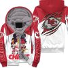 Kansas City Chiefs Andy Reid & Team Wolf Nfl 2020 Super Bowl Lv 3D Unisex Fleece Hoodie