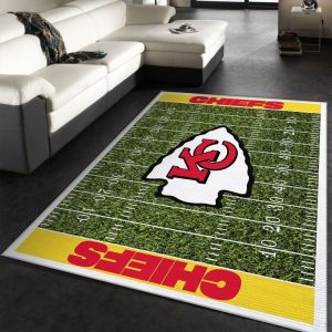 Kansas City Chiefs NFL 18 Area Rug Living Room And Bed Room Rug