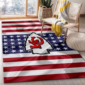 Kansas City Chiefs NFL 2 Area Rug Living Room And Bed Room Rug