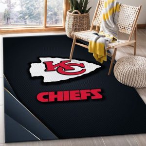 Kansas City Chiefs NFL 23 Area Rug Living Room And Bed Room Rug