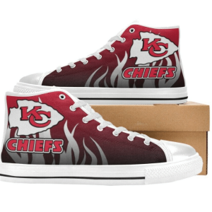 Kansas City Chiefs NFL 3 Custom Canvas High Top Shoes