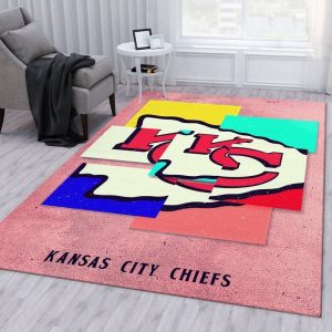 Kansas City Chiefs NFL 31 Area Rug Living Room And Bed Room Rug