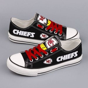 Kansas City Chiefs NFL Football Gift For Fans Low Top Custom Canvas Shoes