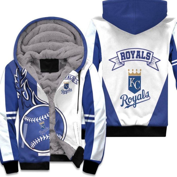 Kansas City Royals 3D Unisex Fleece Hoodie