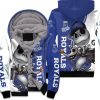 Kansas City Royals Jack Skellington And Zero Unisex Fleece Hoodie