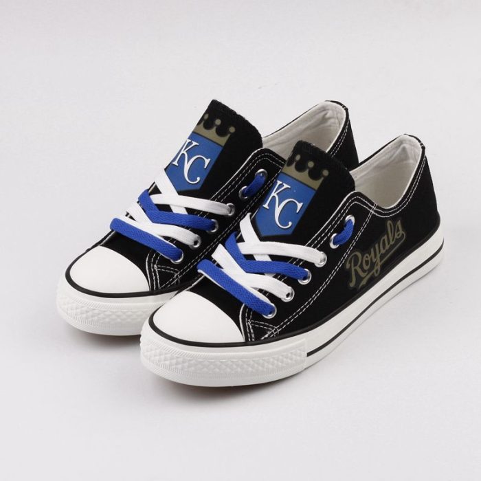 Kansas City Royals MLB Baseball 1 Gift For Fans Low Top Custom Canvas Shoes