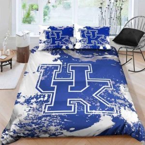 Kentucky Wildcats Bedding Set - 1 Duvet Cover & 2 Pillow Cases