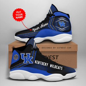 Kentucky Wildcats Men'S Jordan 13 Custom Name Personalized Shoes