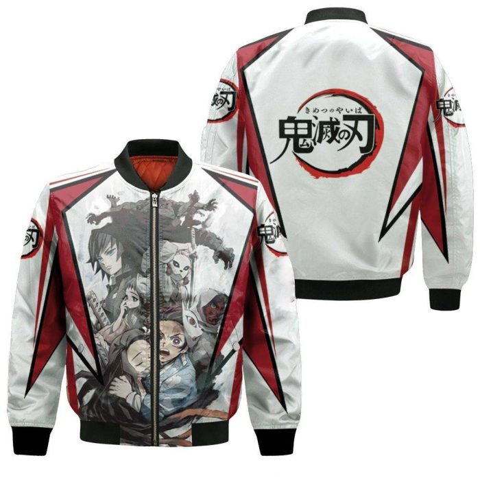 Kimetsu No Yaiba Anime Hashira And Demon Slayers Corps Bomber Jacket