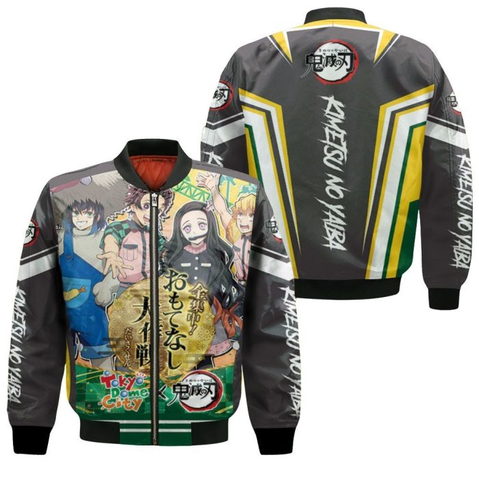 Kimetsu No Yaiba Festival Modern Clothes Mashup Bomber Jacket