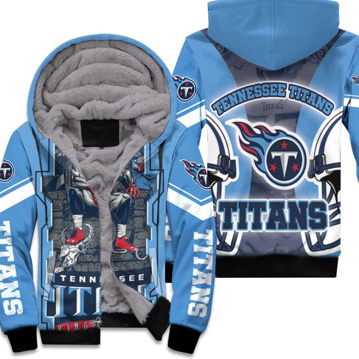 King Derrick Henry #22 Tennessee Titans Afc Sotuh Division Champions Super Bowl 2021 Unisex Fleece Hoodie