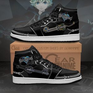 Kingdom Hearts Roxas Sword Sneakers Anime Shoes