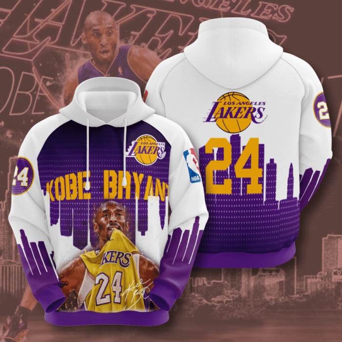 Kobe Bryant 24 3D Hoodie