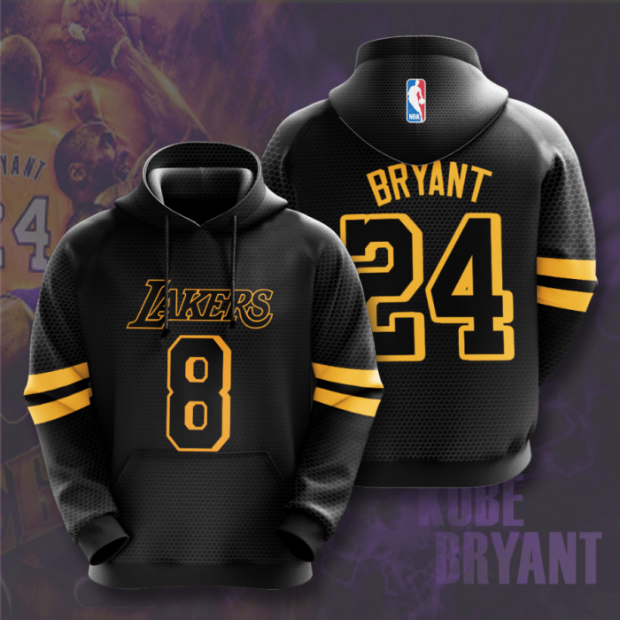 Kobe Bryant 3D Hoodie