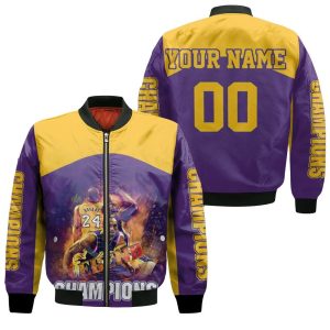 Kobe Bryant Michael Jordan Lebron James Legends 3D For Fans Personalized Bomber Jacket