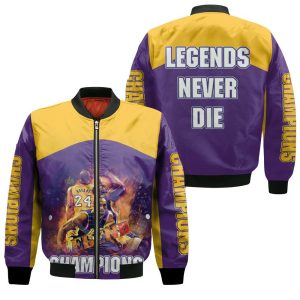 Kobe Bryant Michael Jordan Lebron James Legends 3D Printed For Fan Bomber Jacket