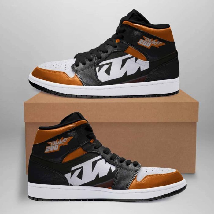 Ktm Duke Air Jordan 1 Sport Custom Sneakers