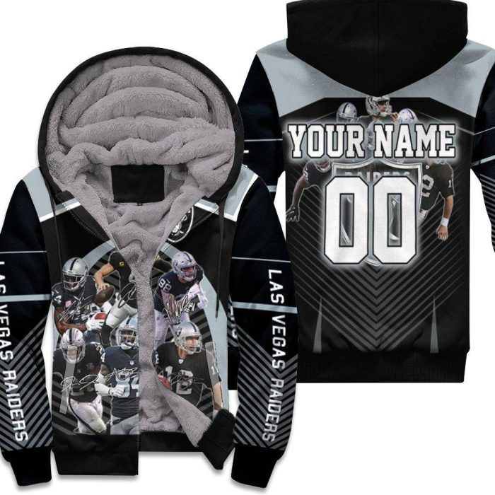 Las Vegas Raiders 3D Personalized Unisex Fleece Hoodie