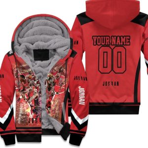 Legend Chicago Bulls 23 Michael Jordan Personalized Unisex Fleece Hoodie