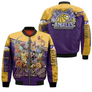 Legend Of Los Angeles Lakers Western Conference NBA Bomber Jacket