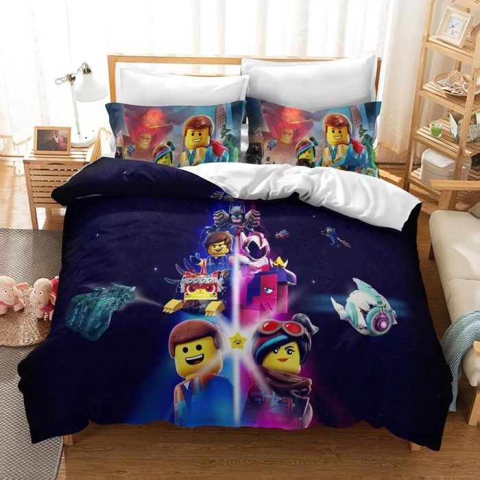 Lego Batman #12 Duvet Cover Pillowcase Bedding Set Home Decor