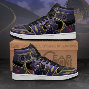 Lelouch Lamperouge Sneakers Code Geass Anime Shoes Custom