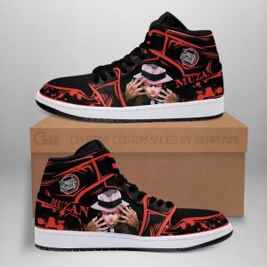 Lord Muzan Shoes Boots Demon Slayer Anime Sneakers Fan Gift Idea