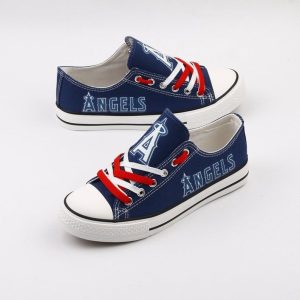 Los Angeles Angels of Anaheim MLB Baseball 1 Gift For Fans Low Top Custom Canvas Shoes