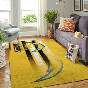 Los Angeles Chargers NFL 11 Area Rug Living Room And Bed Room Rug
