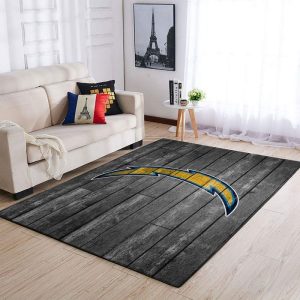 Los Angeles Chargers NFL 6 Area Rug Living Room And Bed Room Rug