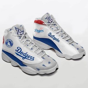 Los Angeles Dodgers Baseball Team Jordan 13 Sneaker - JD13 Shoes
