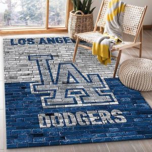 Los Angeles Dodgers MLB Baseball 3 Area Rug Living Room And Bed Room Rug