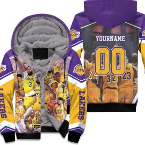 Los Angeles Lakers 2020 Champions For Fans Unisex Fleece Hoodie